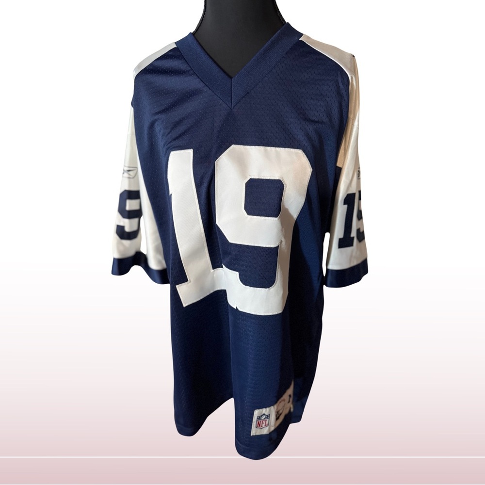 Reebok Vintage Collection Navy and White Jersey